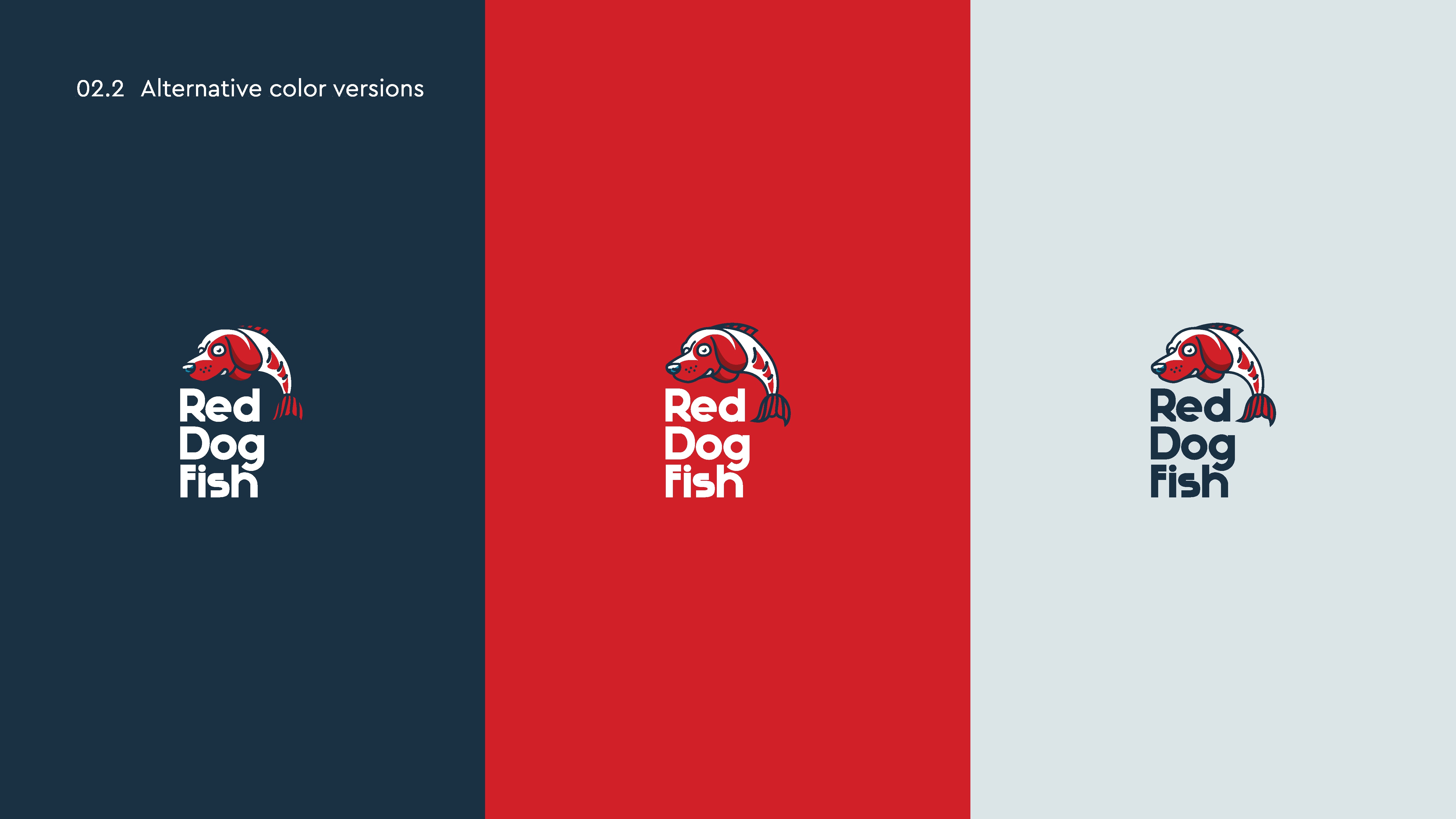 RedDogFish Logo Construction